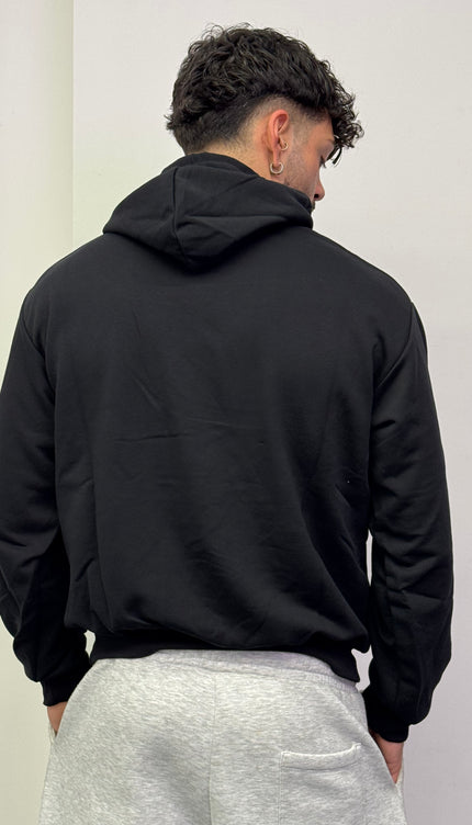 Hoodie Boxy Black