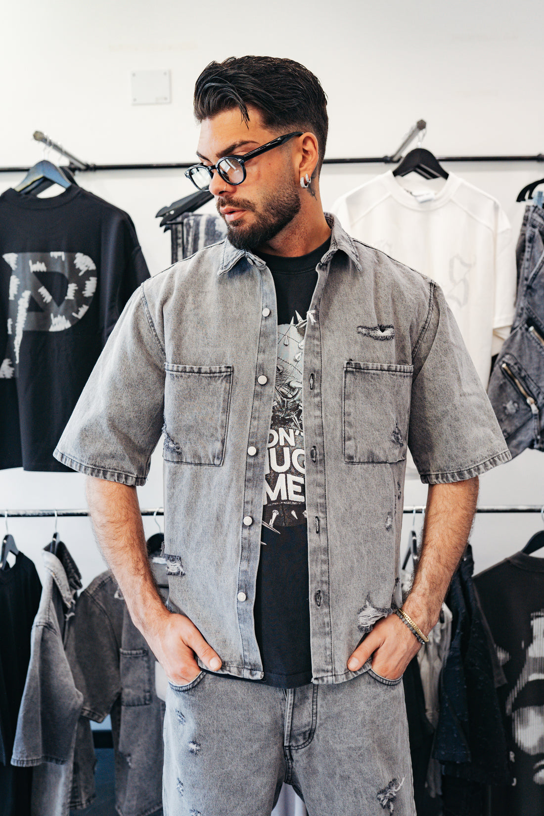 Giacca grey set