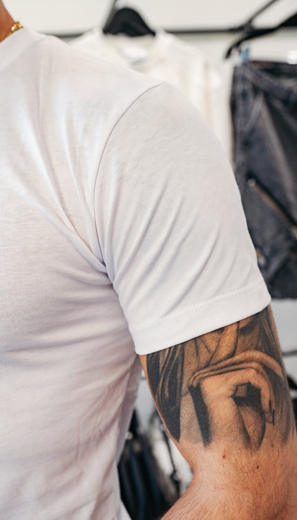 T-shirt stretch bianco