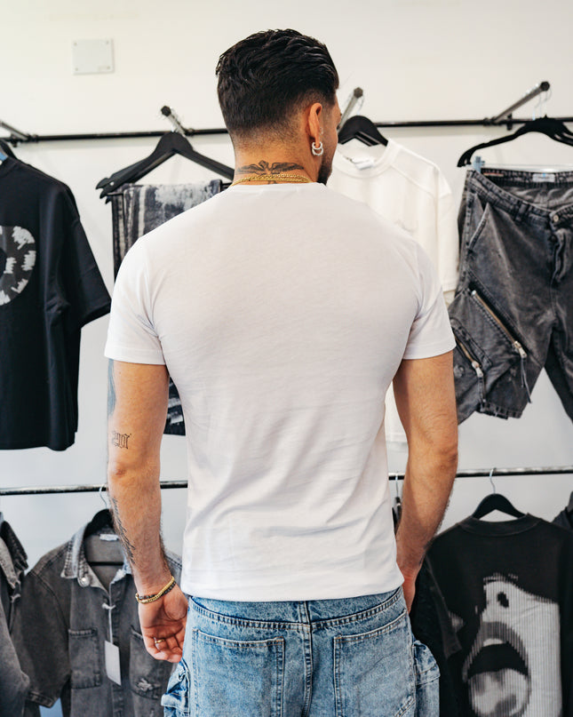 T-shirt stretch bianco