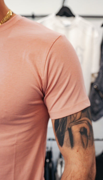 T-shirt stretch rosa