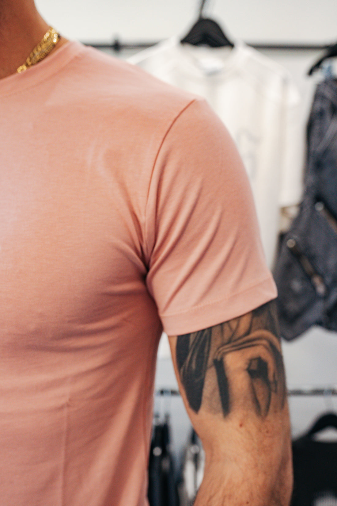 T-shirt stretch rosa