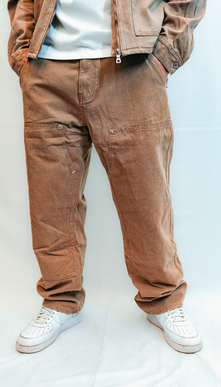 Pantalone Jeans Beige