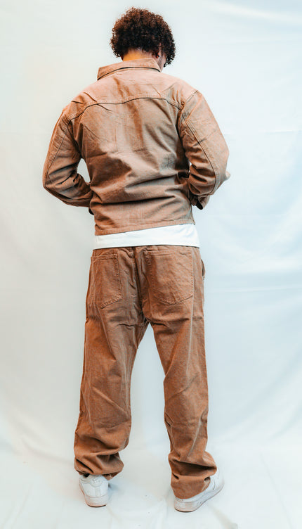 Pantalone Jeans Beige