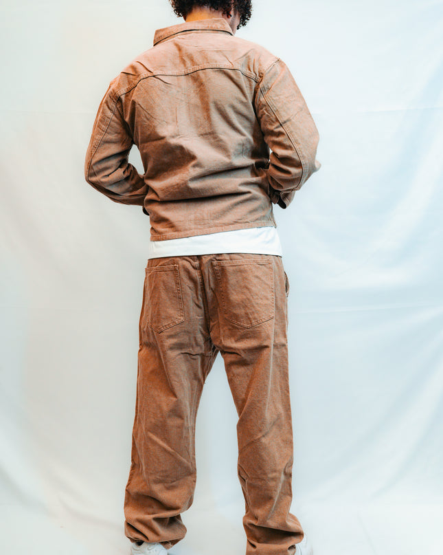 Pantalone Jeans Beige