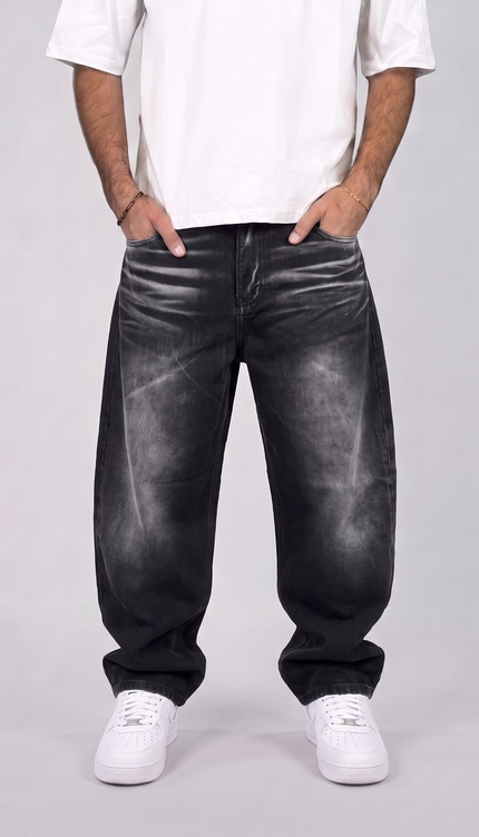 Jeans Balloon Washed