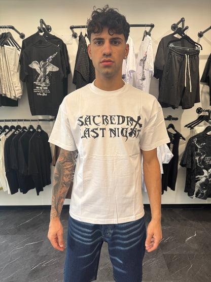 T-shirt Croce White