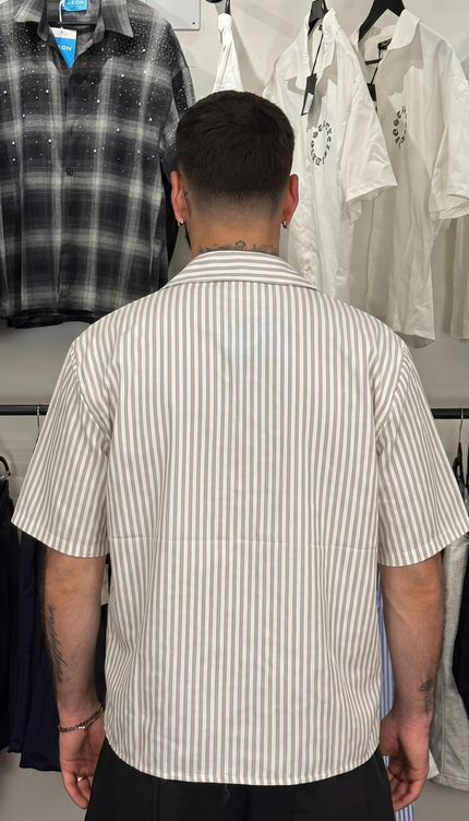 Camicia Millerighe Short