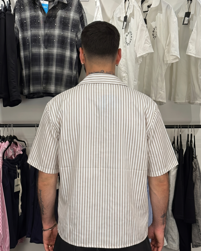 Camicia Millerighe Short