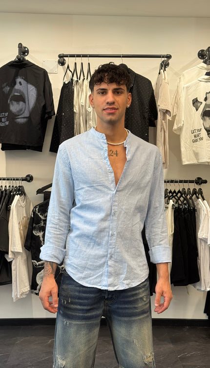Camicia Lino Sky