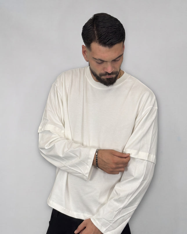 Longsleeve Crop Doppia Manica