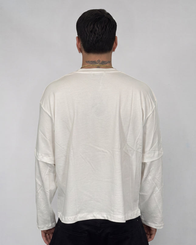 Longsleeve Crop Doppia Manica