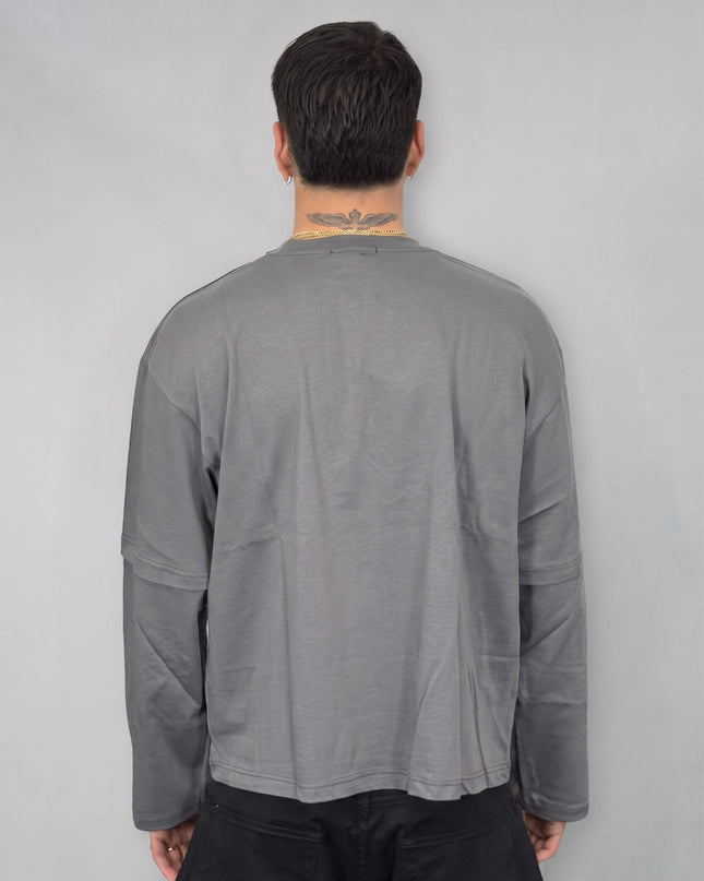 Longsleeve Crop Doppia Manica