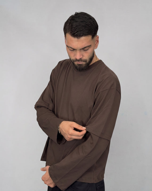 Longsleeve Crop Doppia Manica