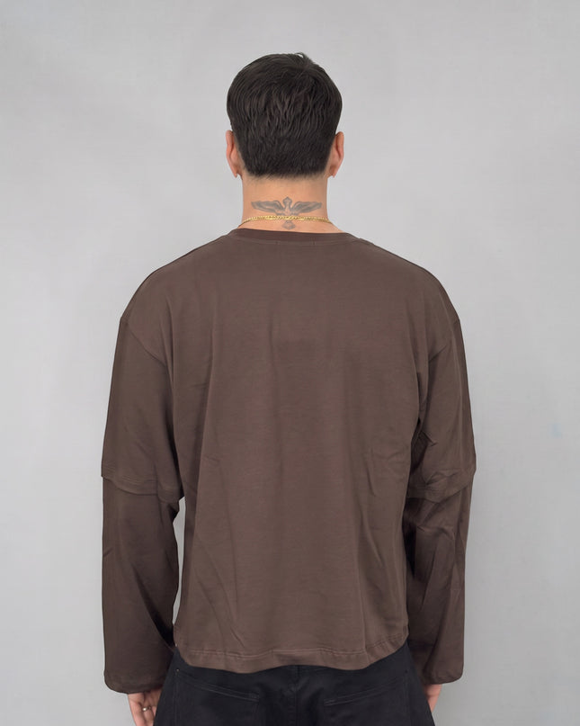 Longsleeve Crop Doppia Manica