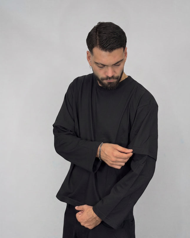 Longsleeve Crop Doppia Manica