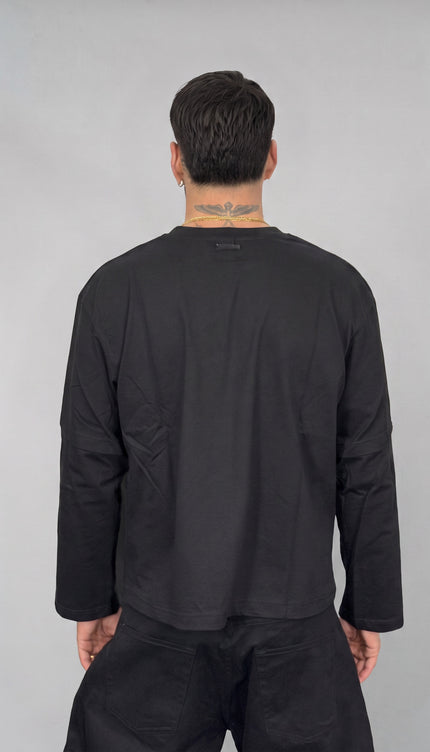 Longsleeve Crop Doppia Manica