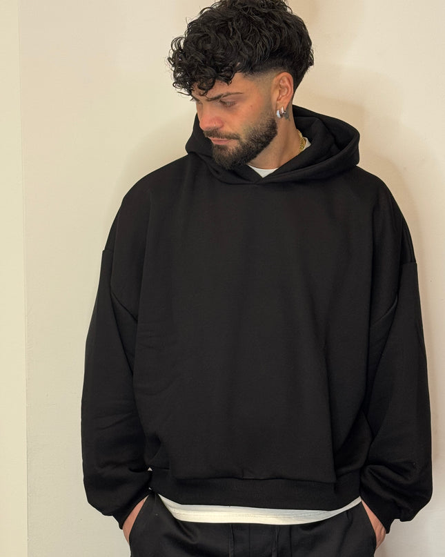 Felpa Over Cappuccio