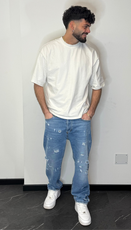 Jeans Classico Strappi