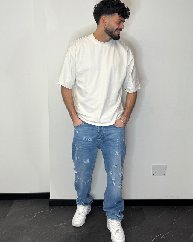 Jeans Classico Strappi