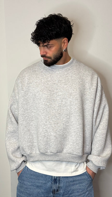 Crewneck boxy grey