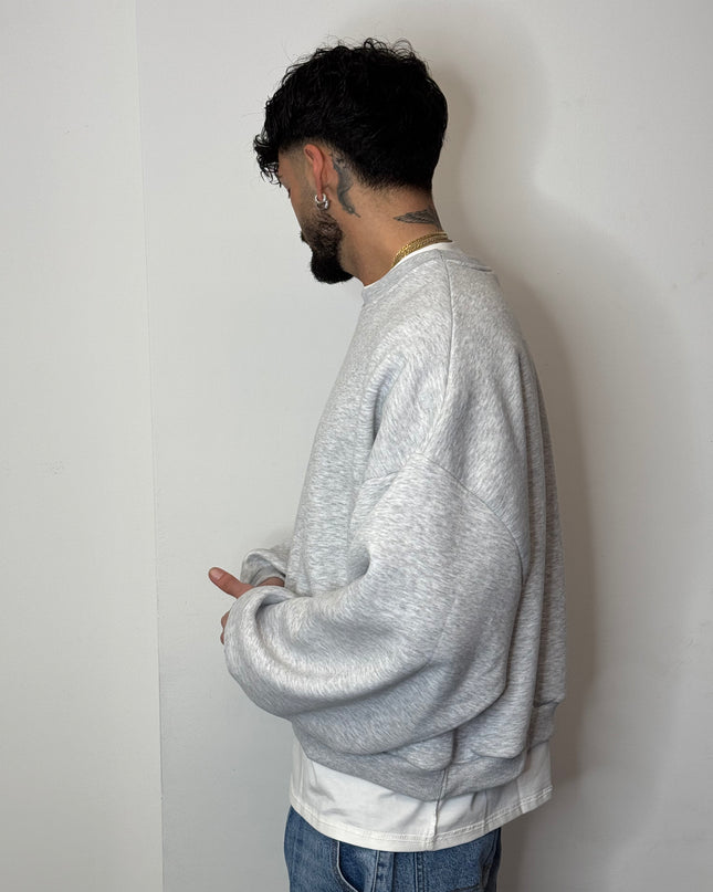 Crewneck boxy grey