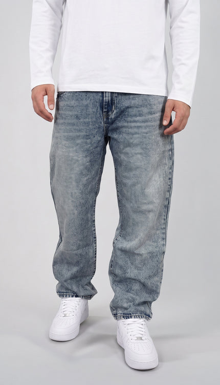 Jeans Denim Fit – streetwear uomo | Street Vibes (foto 2)