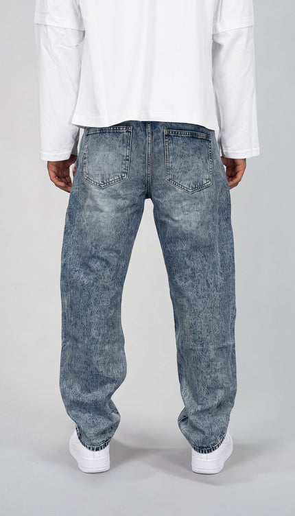 Jeans Denim Fit – streetwear uomo | Street Vibes (foto 3)