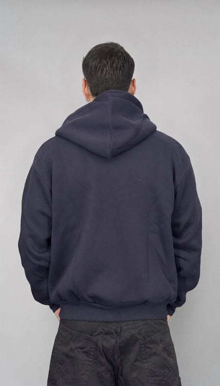 Felpa Boxy Zip