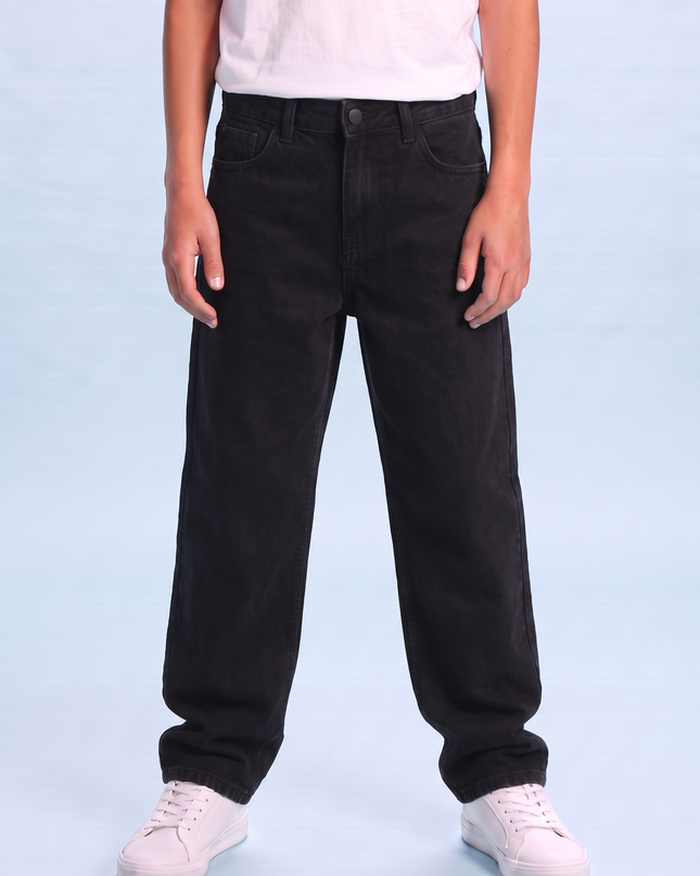 Baggy Black – jeans streetwear junior ragazzo 10-16 anni | Street Vibes