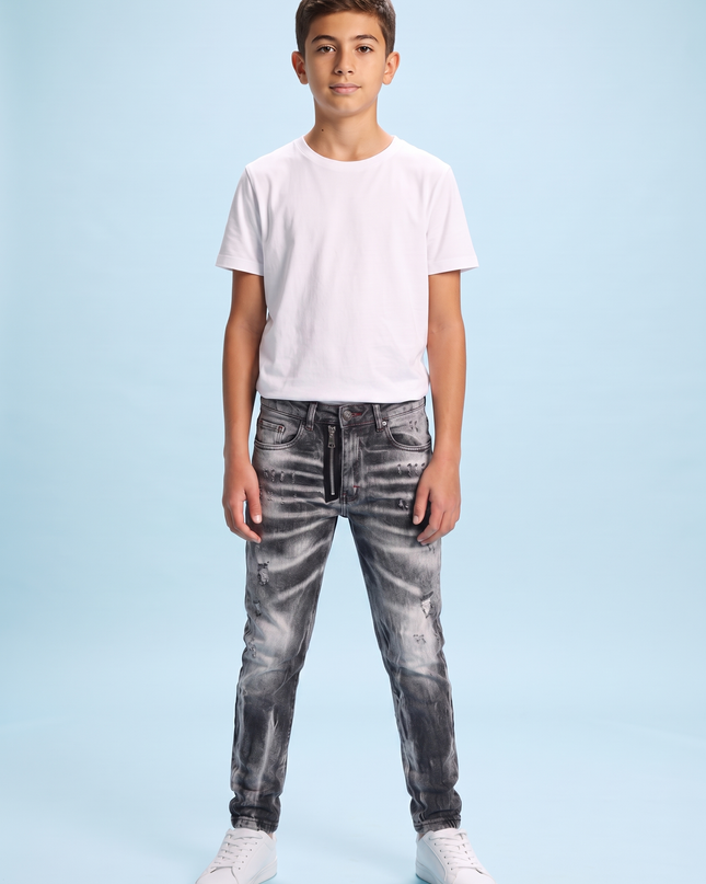 Jeans Grey Dsq – streetwear junior ragazzo 10-16 anni | Street Vibes (foto 2)