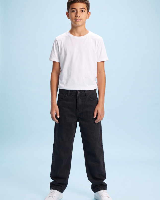 Baggy Black – jeans streetwear junior ragazzo 10-16 anni | Street Vibes (foto 2)